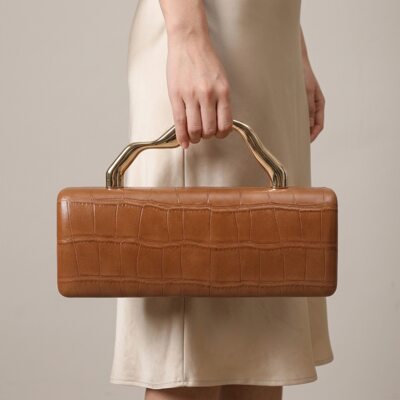 Party PU Evening Bags in Brown