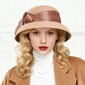 Women's Classic Winter Silkabaca Wool Wedding Tea Party Bowler Hats 