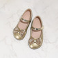 Girl's Flats Party Mary Jane Bowknot Faux Leather Round Toe Flat Heel Shoes 