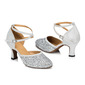 Women's Ballroom Shoes Sequin Glitter Indoor Dance Shoes 