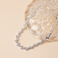 Classic Rhinestone Wedding Prom Necklace Earrings Bracelet Jewelry Sets (Set of 3) 