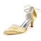 Vrouwen bruidsschoenen satijn veterschoenen puntteen bruiloft hakken bruidsschoenen junior bruidsmeisje schoenen parel ribbon tie kitten hak huwelijk elegant schoenen 