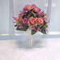 Artificial Wedding Flowers Free-Form Silk Flower Roses Bridesmaid Bouquets 