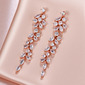 Elegant Rhinestone Dangle Earrings 