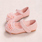Mädchen Flache Schuhe Blumenmädchen Schuhe Hochzeit Freizeit Party Perlen Spitze Kunstleder Runde Schuhspitze Flach Schuhe 