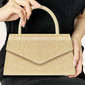 Delicate Pretty Shining Unique Wedding Event/Party PVC Handbags Evening Bags in Champagne Silver Gold Black 