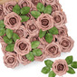 Artificial Wedding Flowers Silk Cloth Roses Flower Boxes 