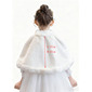 Faux Fur Flower Girl Wraps 