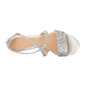 Women's Wedding Sandals Bridal Shoes Bridesmaid Shoes Block Heel Wedding Shoes Open Toe Party Prom Evening Cocktail Shoes 
