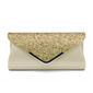 Elegant Fest Prom Kveld Polyester Glitter Clutch vesker i Svart Dark Blue gull rosa Sølv 