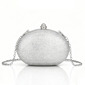 Rhinestone Party Prom Evening Clutch Bags in Silver 