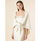 Faux Cashmere Sleeveless Casual Wedding Guest Shawl