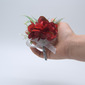 1 PC Artificial Wedding Flowers Silk Cloth Dahlia Boutonniere 