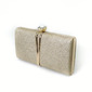 Party Prom Evening Polyester Clutch Bags in Silver 