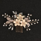 Rhinestone Floral Hair Combs Hair Accessories Wedding Headpieces 