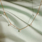 Minimalist Irregular Freshwater Pearl Pendant Necklaces 