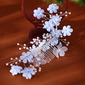 Pearl Floral Hair Combs Hair Accessories Wedding Headpieces 