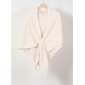 Blends Wool Knit Soft Solid Color Casual Shawl Wrap 